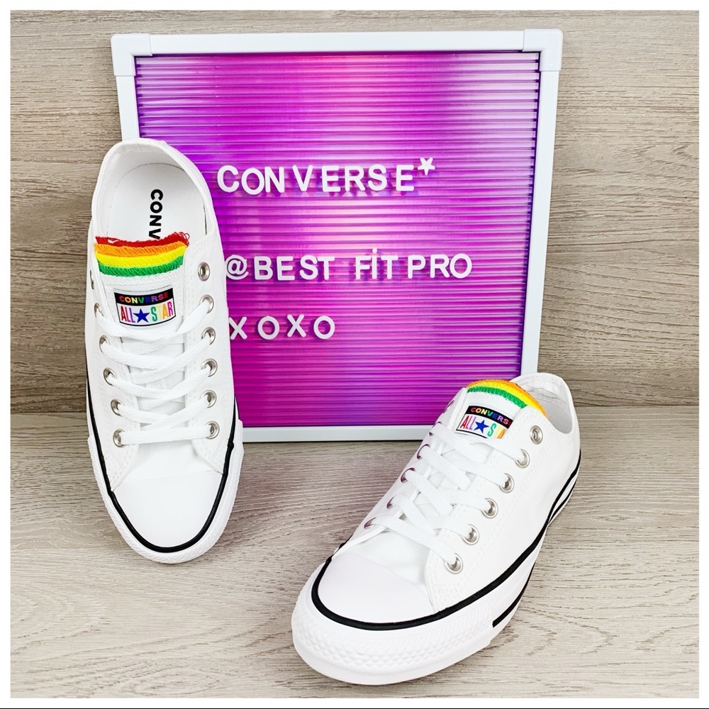 🦋Converse Chuck Taylor All Star Lo Multi Tongue